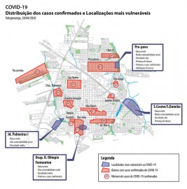 mapa Votuporanga Covid